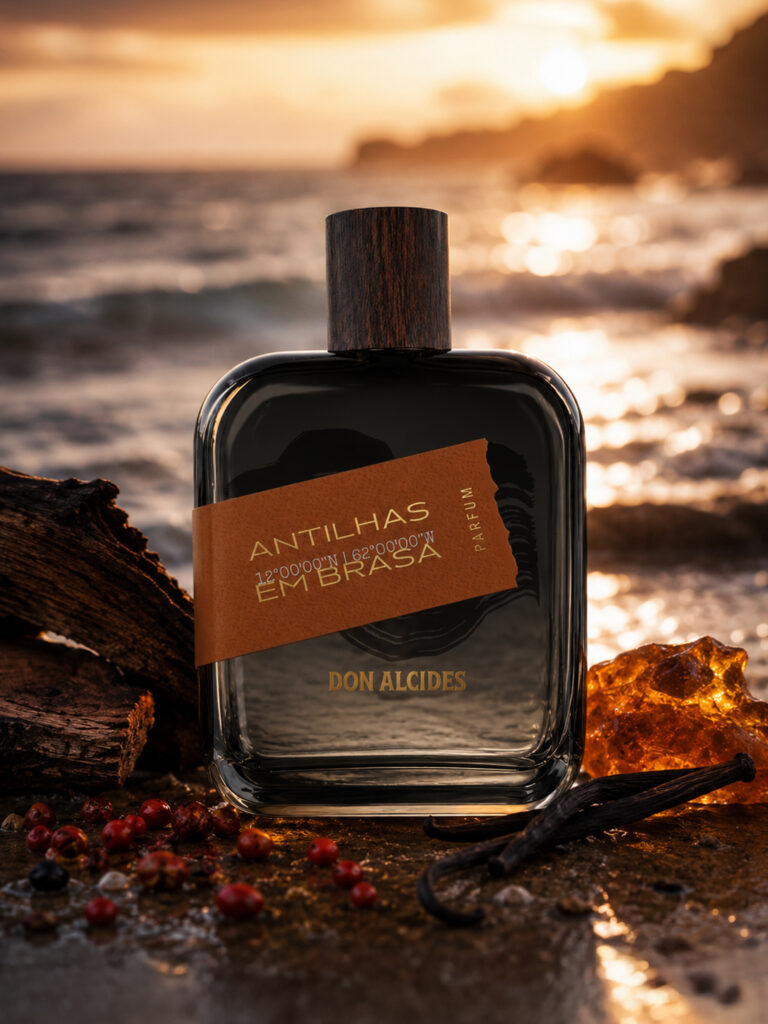 Perfume Masculino Antilhas em Brasa Don Alcides