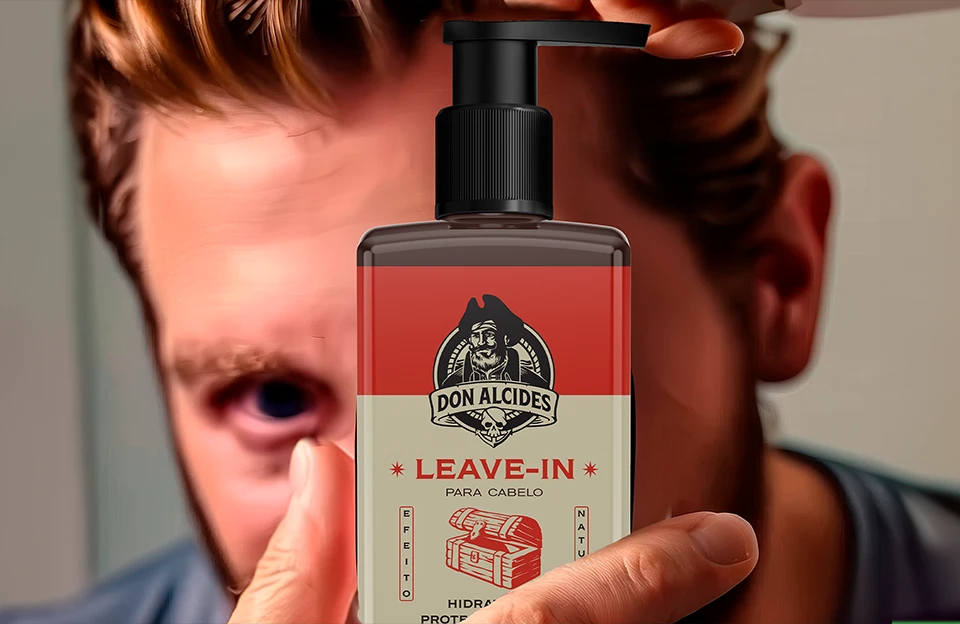 LEAVE-IN PARA CABELO MASCULINO