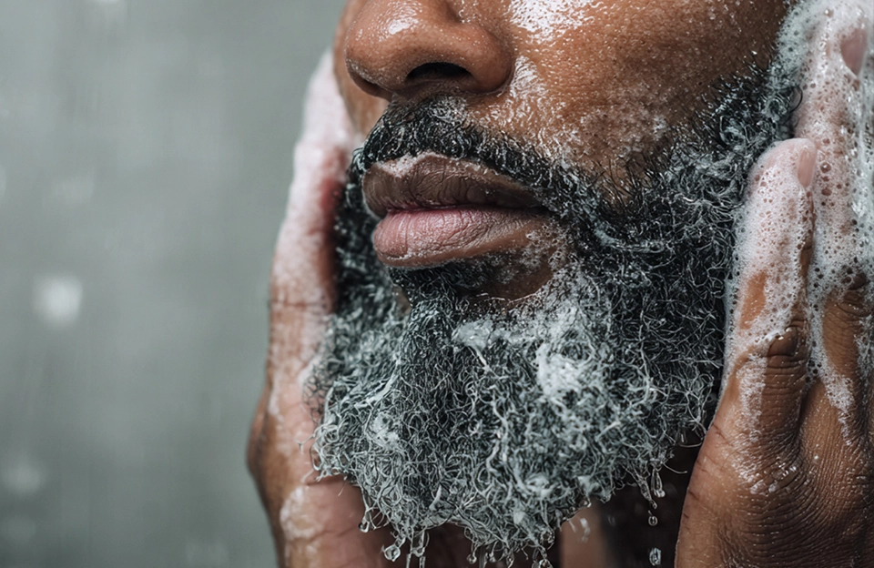 Aprenda a cuidar da barba crespa